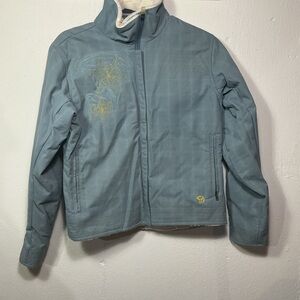 Mountain Hardwear Cream and Gold Jacket